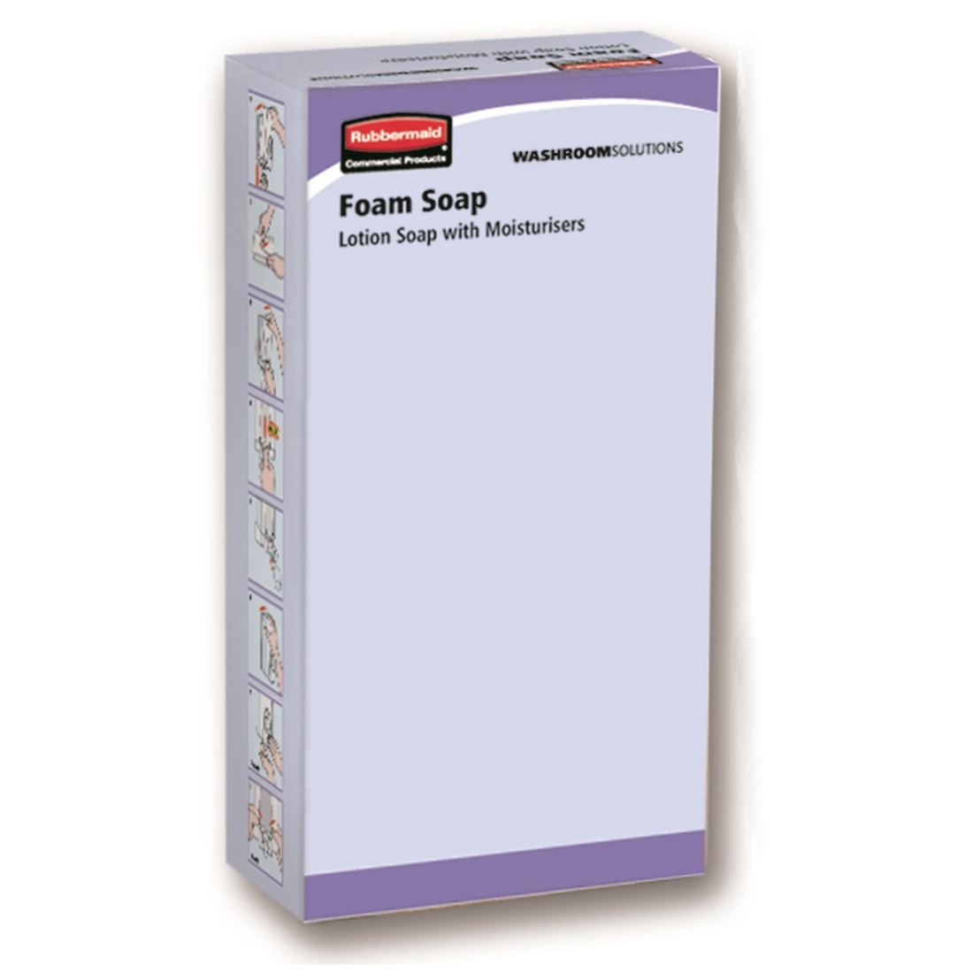 rubbermaid-rvu8529-foam-soap-800ml.jpg Rubbermaid Luxury Fragranced FOAM Soap with Moisturisers (6x800ml) - Image 1