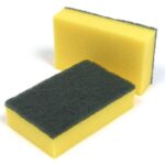 CleanSource® Contract Green Sponge Scourers (1x10)