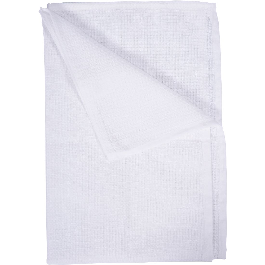 th2030-1.jpg CleanSource® 20x32" White Honeycomb Waiters Cloths (1x10) - Image 1