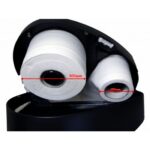 Perola® Mercury Stainless Steel Mini Jumbo Toilet Roll Dispenser - Image 4