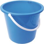 CleanSource® 10 Litre Round Plastic Bucket Blue