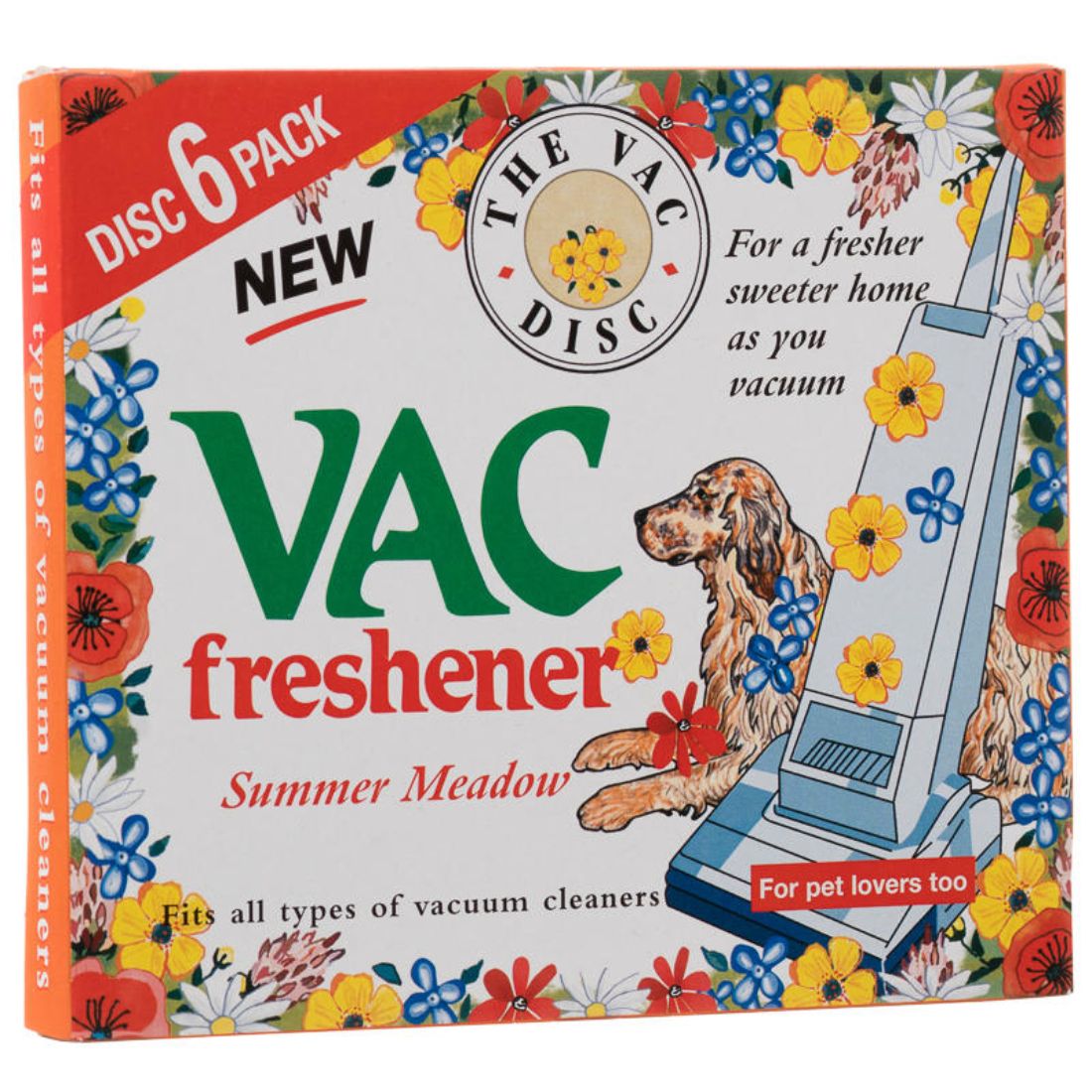 vcfresh.jpg VAC FRESH Vacuum Cleaner Air Freshener Discs (Pack 6) - Image 1