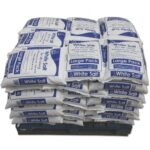 Pallet of White Rapid Melt De-Icing Rock Salt 42 x 25Kg Sacks (Tail-Lift Delivery Only)