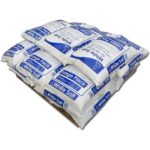 Half Pallet of White Rapid Melt De-Icing Rock Salt 25 x 25Kg Sacks