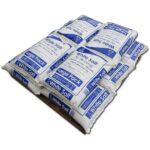 Mini Pallet of White Rapid Melt De-Icing Rock Salt 10 x 25Kg Sacks