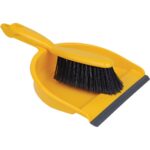 Standard Dust Pan & Brush Set Yellow