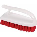 140mm STIFF Bristle Hygiene Grippy Scrub Brush - B/G/R/Y - Image 5