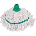 CleanSource® (200g) Rewashable Hygiene Socket Mop Head Green