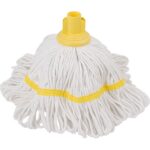 CleanSource® (200g) Rewashable Hygiene Socket Mop Head Yellow